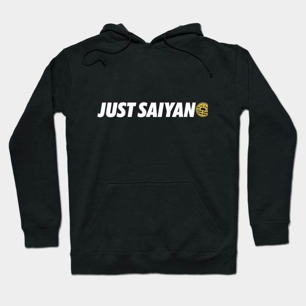 Just Saiyan Hoodie by NerdGamePlus